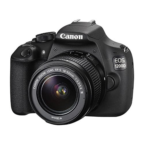 Canon EOS 1200D with EF-S 18-55mm f/3.5-5.6 III Lens – The Perfect Entry-Level DSLR Pre-Used
