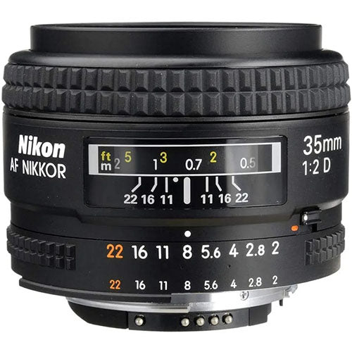 AF Nikon 35mm f/1.2 D Lens – Exceptional Low-Light & Bokeh Performance (Used)