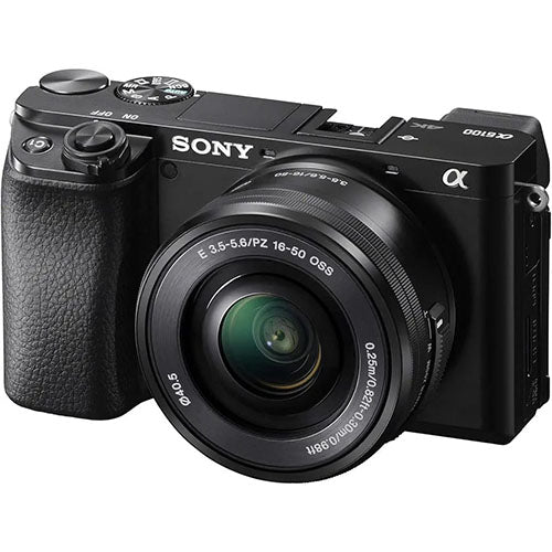 Sony α6100 with E PZ 16–50mm OSS Lens (Used)