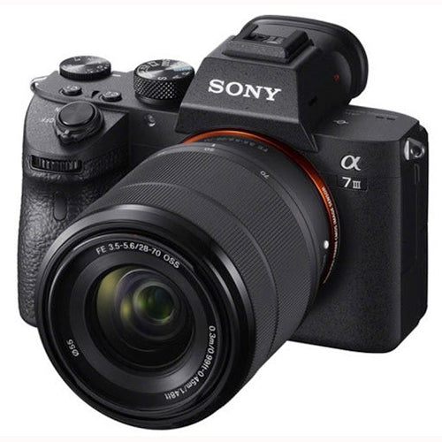 (Sony Alpha a7 III Mirrorless Digital Camera with 28-70mm Lens – Full-Frame Power for Stunning Photography & 4K Video (Used)