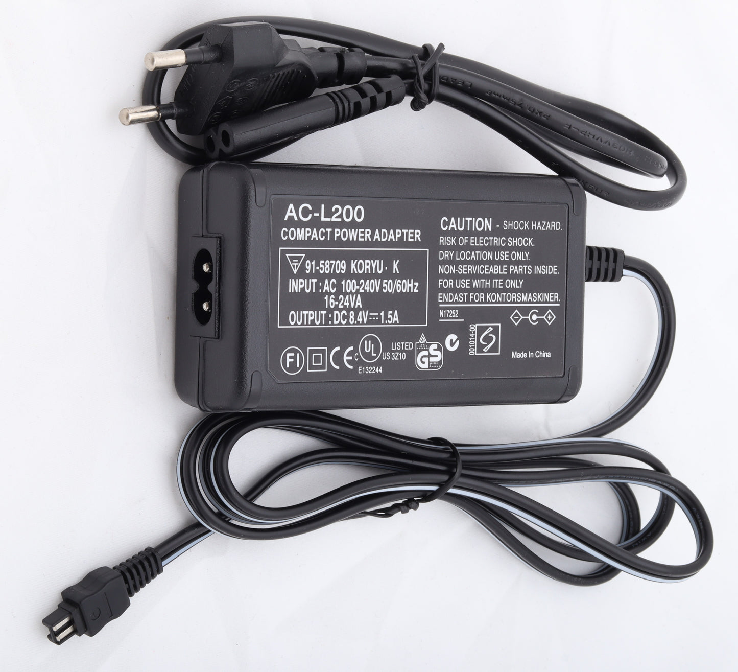 π AC-L200 Battery Charger β Reliable Power for Your Sony Camcorder Condition: New