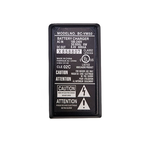 π BC-VM50 Battery Charger β Compatible with Sony NP-FM50, NP-FM55H & NP-FM500H Batteries Condition: New