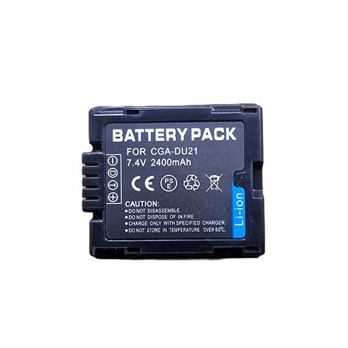 π Replacement Battery Pack for Panasonic CGA-DU21 β 7.4V 2400mAh Li-Ion Battery Condition: New