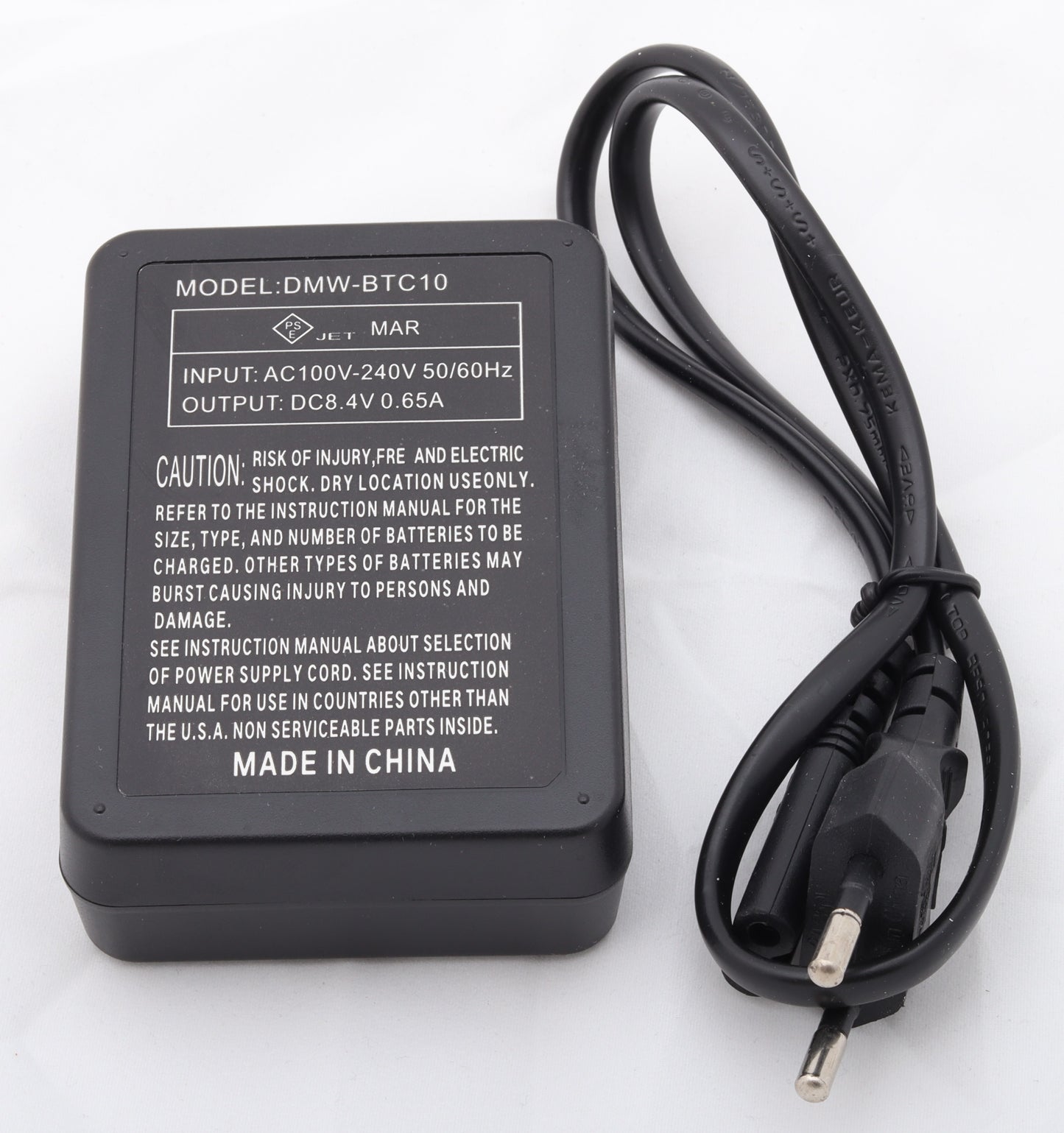 DMW-BTC10 Battery Charger – Fast & Reliable Charging for DMW-BLF19 Batteries