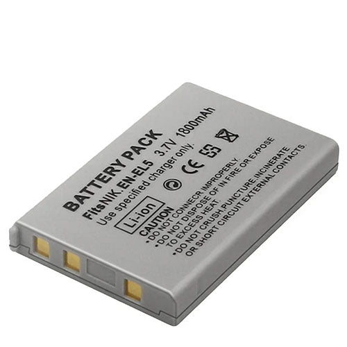 EN-EL5 Battery Pack – Rechargeable Lithium-Ion Battery for Nikon Coolpix Cameras