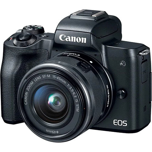 📸 Canon EOS M50 + 15–45mm Lens – Compact Creativity in Stunning Clarity (Used)
