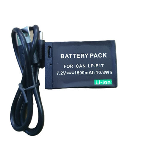 Battery Pack for Canon LP-E17 (7.2V, 1500mAh, 10.8Wh)