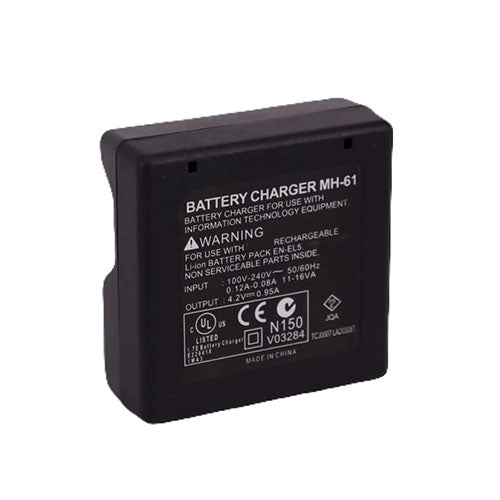 π MH-61 Battery Charger β Compact & Reliable Charger for Nikon EN-EL5 Battery Condition: New