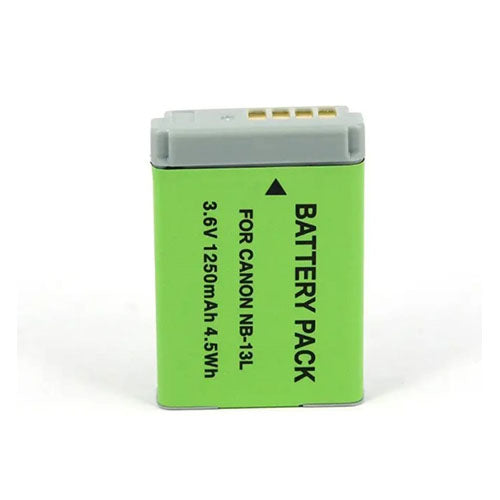 Battery Pack for Canon NB-13L (3.6V, 1250mAh, 4.5Wh)