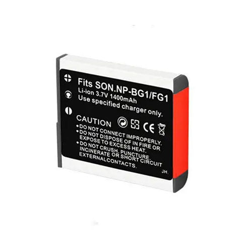Replacement Battery Pack for Sony NP-BG1 β 3.7V 1400mAh Li-Ion Rechargeable Battery Condition: New