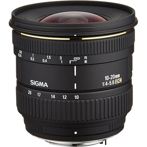 ๐ Sigma 10-20mm f/4-5.6 DC HSM Ultra-Wide Lens for Nikon F-Mount (Used โ Excellent Condition)