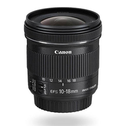 Canon EF-S 10-18mm f/4.5-5.6 IS STM Lens – Ultra-Wide Excellence for Stunning Shots (Used)