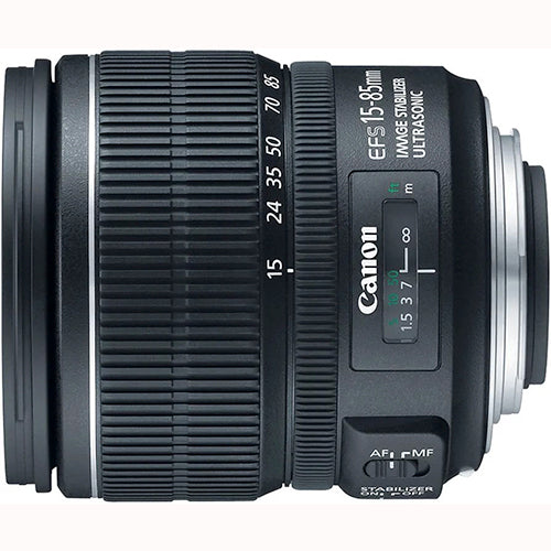 Canon EF-S 15-85mm f/3.5-5.6 IS USM Lens – Versatile Zoom Lens with Image Stabilization (Used)