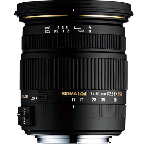 📸 Sigma 17-50mm f/2.8 EX DC OS HSM Lens for Canon – Fast Standard Zoom (Used – Excellent Condition)