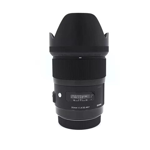 Sigma 35mm f/1.4 DG HSM Art Lens – Canon EF Mount (Used – Excellent Condition)