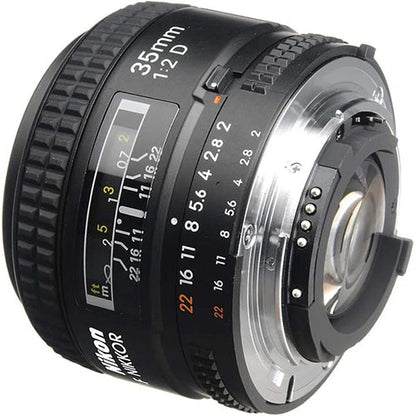 AF Nikon 35mm f/1.2 D Lens – Exceptional Low-Light & Bokeh Performance (Used)