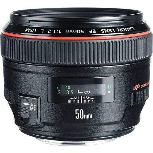 🎯 Canon EF 50mm f/1.2L USM – Legendary Low-Light Prime (Used – Excellent Condition)
