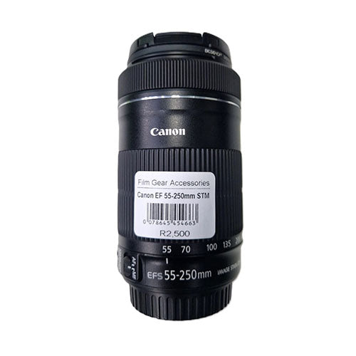 Canon EF-S 55-250mm f/4-5.6 IS STM – Compact Telephoto Zoom Lens for Stunning Close-Ups(Used)