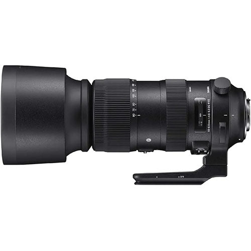 Sigma 60-600mm f/4.5-6.3 DG OS HSM Sports Lens for Canon EF – Ultimate 10x Zoom Performance (Used)