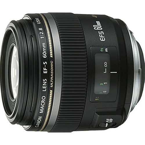 Canon EF-S 60mm f/2.8 Macro USM Lens – Sharp & Versatile Macro Photography (Used)