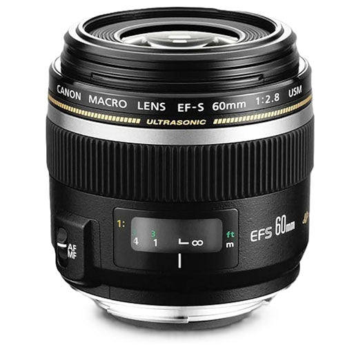 Canon EF-S 60mm f/2.8 Macro USM Lens – Sharp & Versatile Macro Photography (Used)