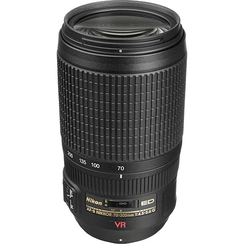 Nikon AF-S VR Zoom-NIKKOR 70-300mm f/4.5-5.6G ED – Telephoto Zoom Lens (Used)