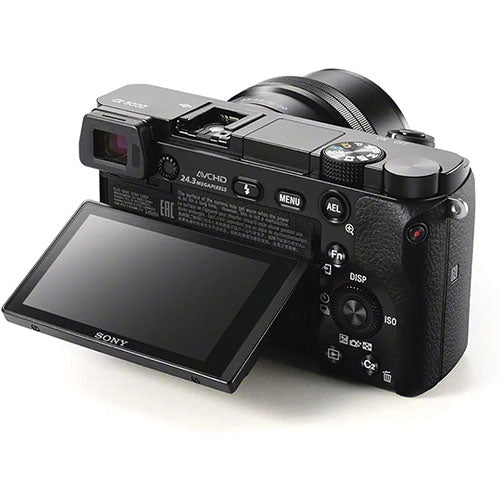 Sony A6000 Mirrorless Camera with 16-50mm Lens – 24.3MP & Ultra-Fast Autofocus (Used)