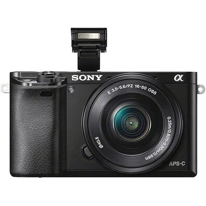 Sony A6000 Mirrorless Camera with 16-50mm Lens – 24.3MP & Ultra-Fast Autofocus (Used)