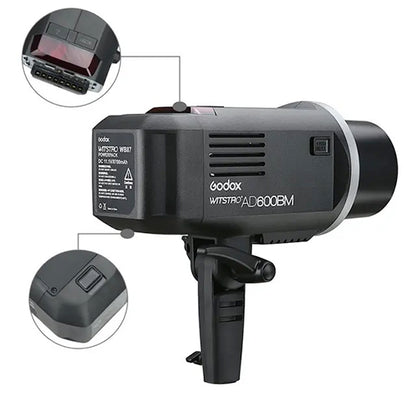 Godox AD600BM – 600Ws Bowens Mount Outdoor Flash Strobe with 2.4G Wireless X System