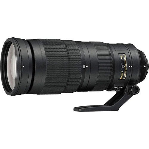 📸 Nikon VR AF-S NIKKOR 200–500mm f/5.6E ED – Telephoto Zoom Lens  Condition: Used – Good to Very Good (No Lens Hood Included)