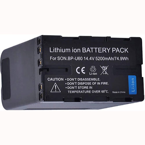 BP-U65 Battery Pack for Sony – Reliable Power for Professional Video Production