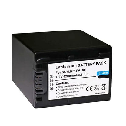 NP-FV100 Battery Pack for Sony – High-Capacity Power for Your Camcorder