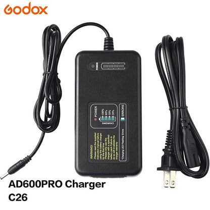 Godox C26 Battery Charger – Fast & Reliable Charging for AD600Pro