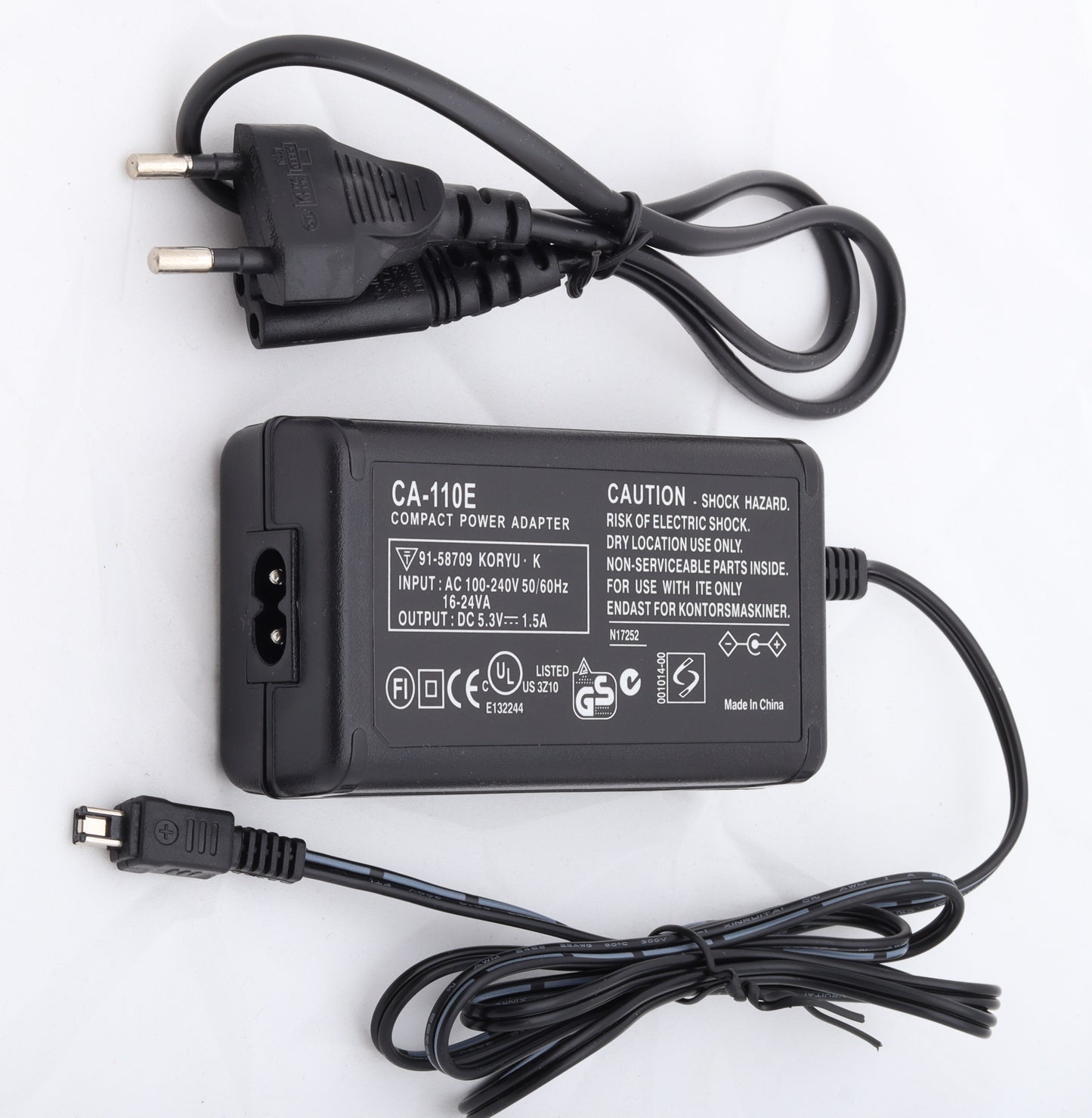 Canon CA-110E Power Adapter – Reliable Power for Your Camcorder