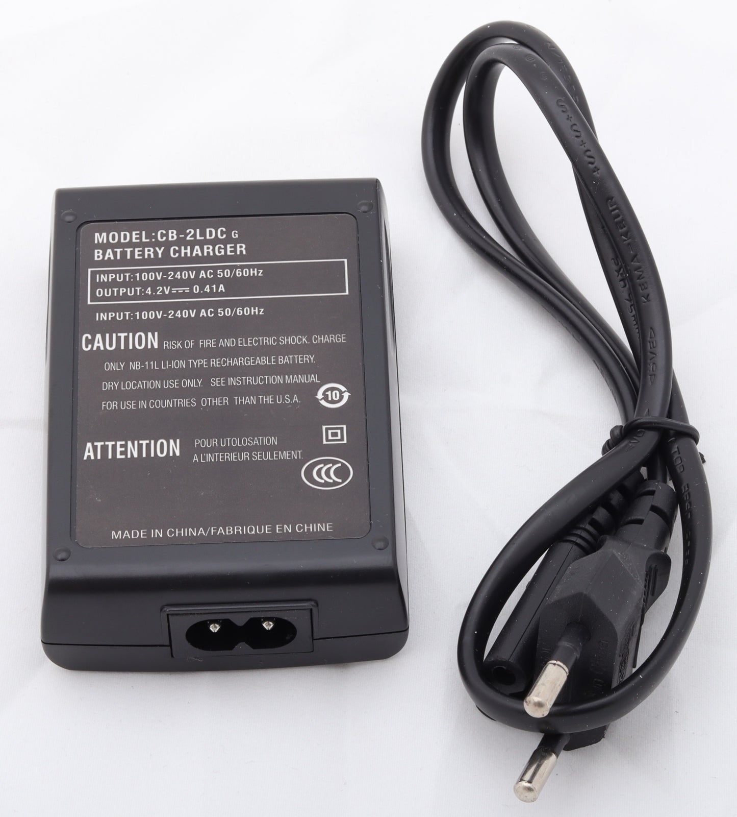 Canon CB-2LDC Battery Charger – Reliable Charging for NB-11L & NB-11LH Batteries