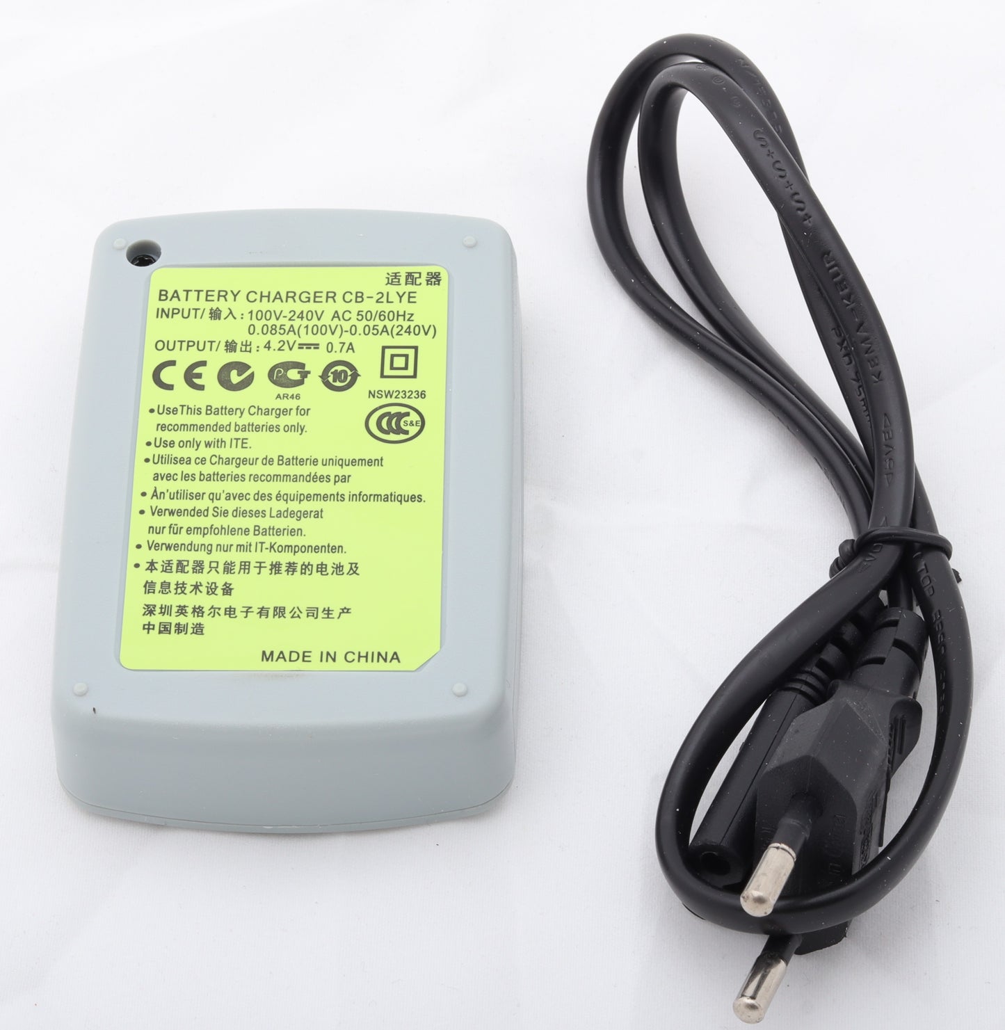 Canon CB-2LYE Battery Charger – Fast & Reliable Charging for NB-13L Batteries