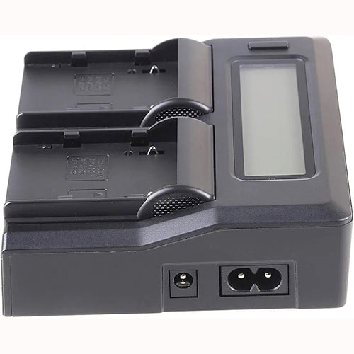 Dual Battery Charger for BP-A30 BP-A60 BP-A90 Battery,EOS C200,EOS C200B,EOS C300 Mark II