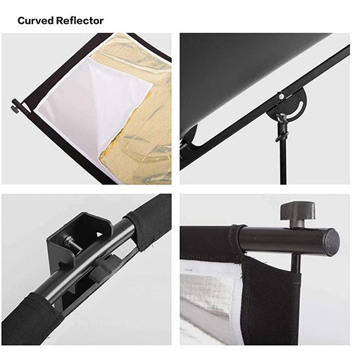 Curved Reflector 60x180CM – Perfect for Portrait & Beauty Photography