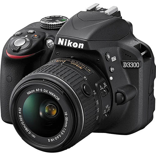 Nikon D3300 with AF-P DX 18–55mm Lens (Used)