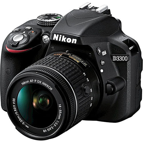 Nikon D3300 with 18-55mm Lens – Compact & Powerful DSLR for Stunning Photography Pre-Used