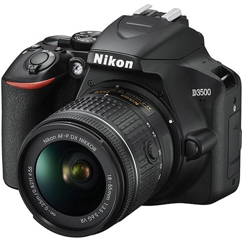 Nikon D3500 DSLR Camera with 18-55mm Lens – Perfect for Beginners & Enthusiasts (Used)