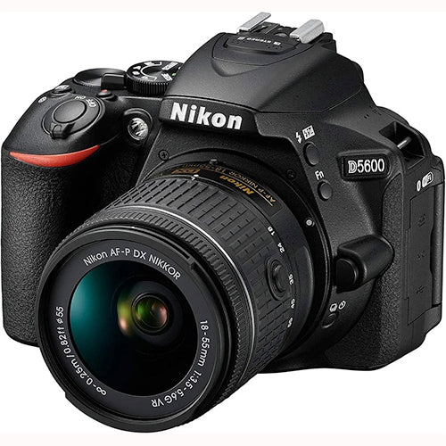 Nikon D5600 with DX 18-55mm f/3.5-5.6G VR Lens – Compact & Powerful DSLR for Stunning Photography (Used)