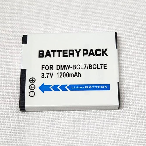 🔋 Replacement Battery Pack for Panasonic DMW-BCL7 – 3.7V 1200mAh Li-Ion  Condition: New
