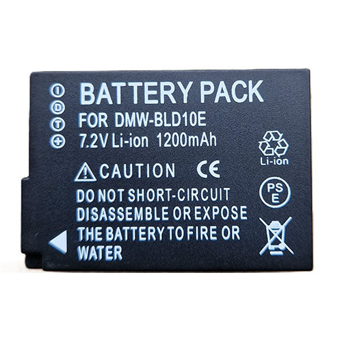 🔋 Replacement Battery for Panasonic DMW-BLD10E – 7.2V 1200mAh Li-Ion Rechargeable Battery