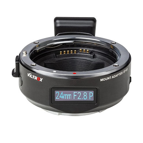 Viltrox EF-E5 Lens Mount Adapter – EF/EF-S to Sony E-Mount with OLED Display