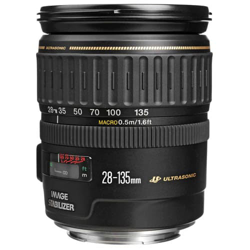 Canon EF 28-135mm f/3.5-5.6 IS USM – Versatile Zoom Lens for Everyday & Travel Photography (Used)