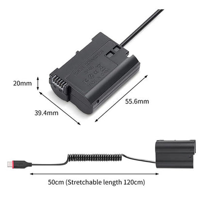 EN-EL15 Dummy Battery – Continuous Power Solution for Nikon Cameras