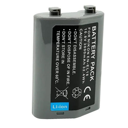 Battery Pack for Nikon EN-EL18 – High-Performance Replacement Battery
