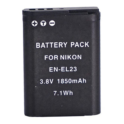 🔋 Replacement Battery Pack for Nikon EN-EL23 – 3.8V 1850mAh (7.1Wh) Li-Ion Rechargeable Battery  Condition: New