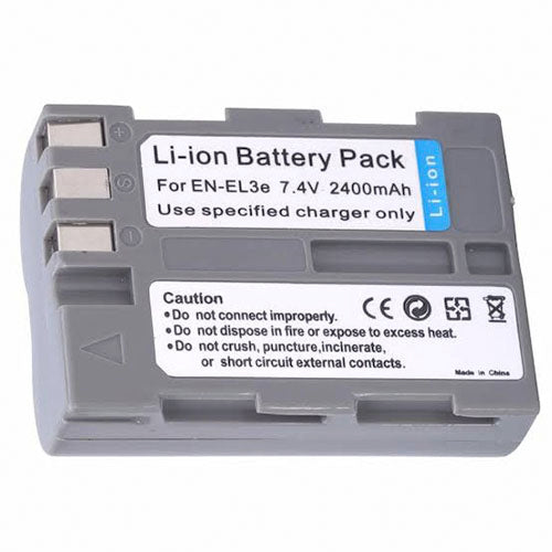 EN-EL3e Battery Pack for Nikon – Reliable Power for Your DSLR